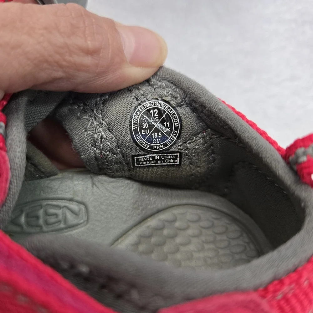 Keen Kids Red and Black Water Shoes